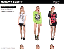 Tablet Screenshot of jeremyscott.com